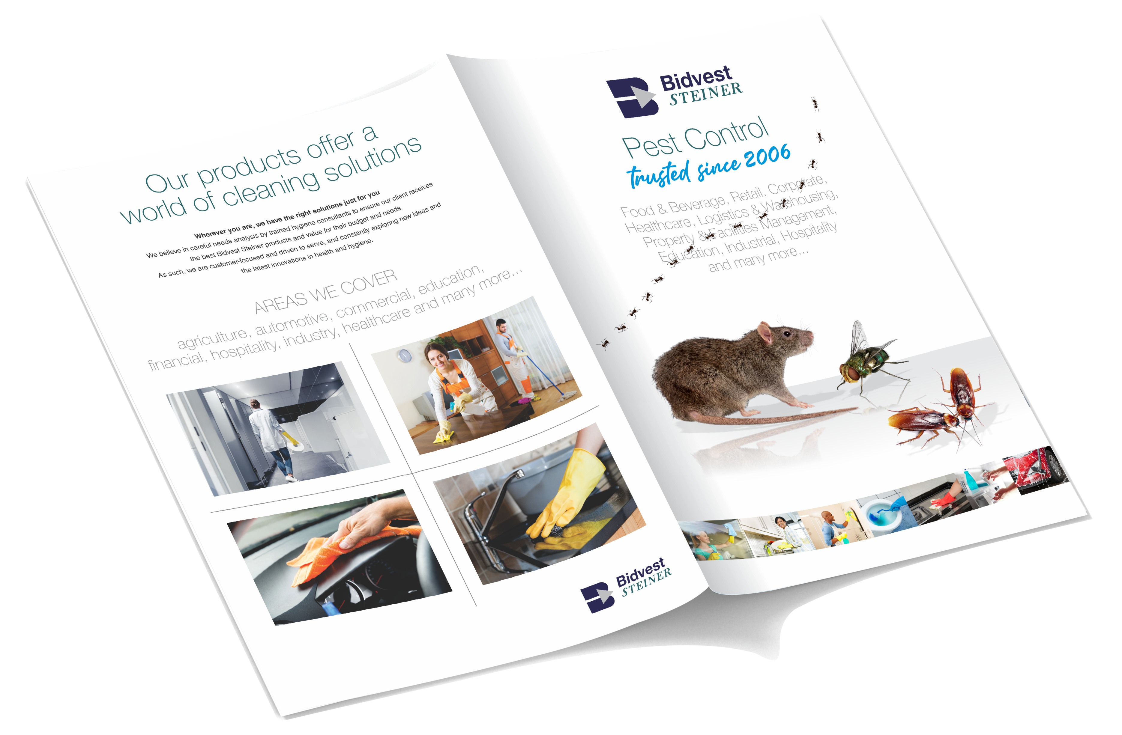 Pest Control Brochure for Steiner